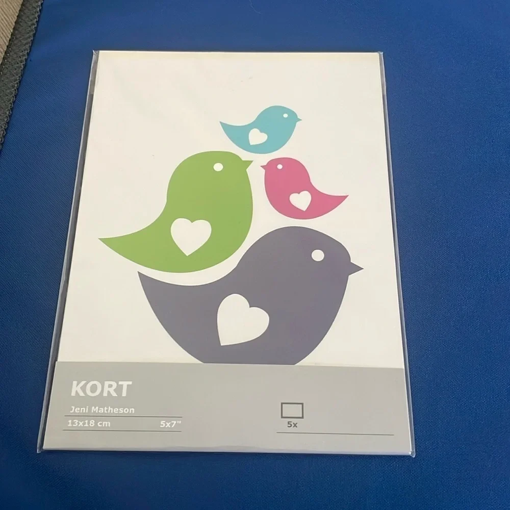 KORT colorful art card set from IKEA 5”x 7”